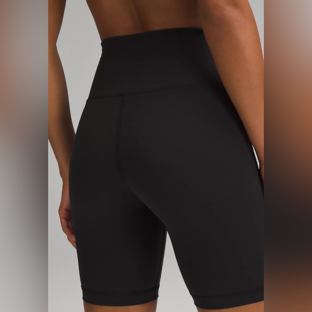 Lululemon Wunder Train High-Rise 8” Shorts Black Size 4 NWT Everlux - Picture 5 of 10